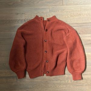 Alex Mill Button Back Crew Neck Sweater